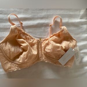 Sophia Rose wireless mastectomy bra 38D. NWT. Adjustable straps.  Two hooks.